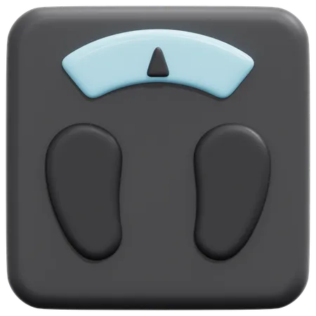 Weight Scale  3D Icon