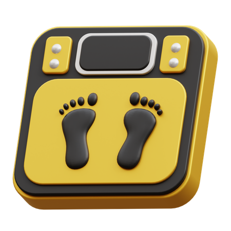 Weight Scale  3D Icon