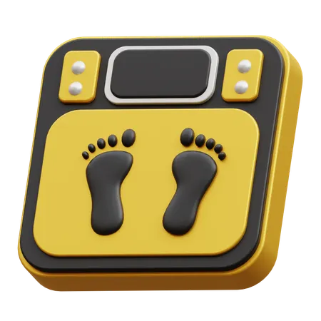 Weight Scale  3D Icon