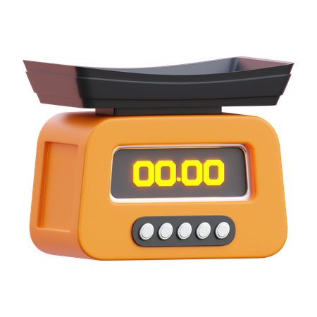 Weight Scale  3D Icon