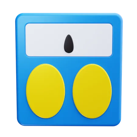 Weight Scale  3D Icon