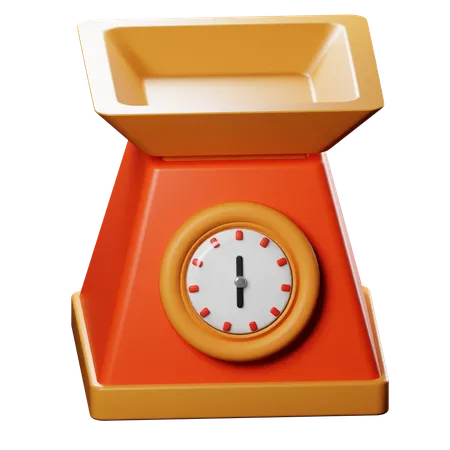 Weight Scale  3D Icon