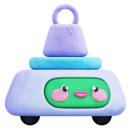 Weight Scale  3D Icon