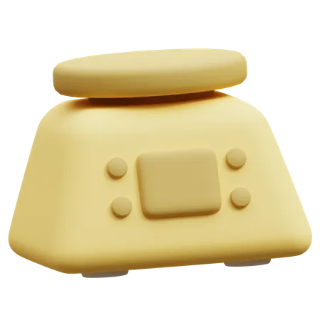 Weight Scale  3D Icon