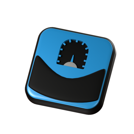 Weight Scale  3D Icon