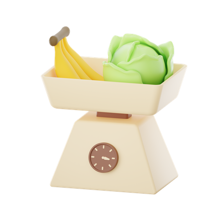 Weight Scale  3D Icon