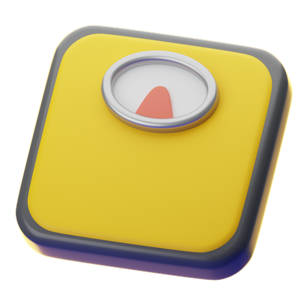 Weight Scale  3D Icon