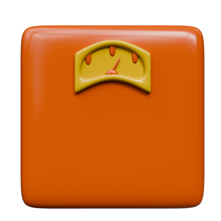 Weight Scale  3D Icon