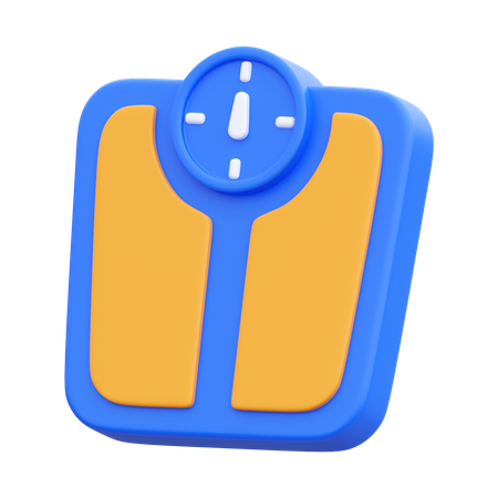 Weight Scale  3D Icon