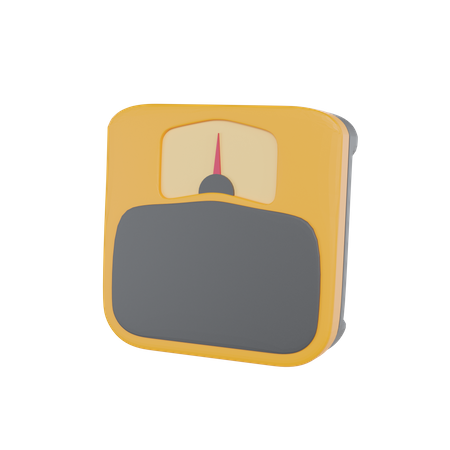 Weight Scale  3D Icon