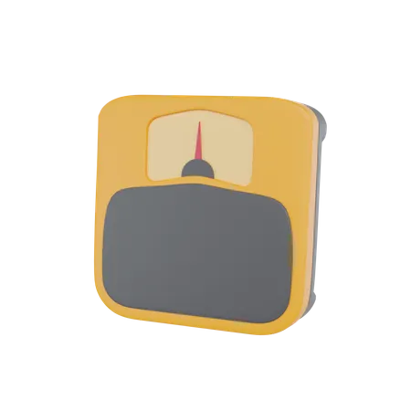 Weight Scale  3D Icon