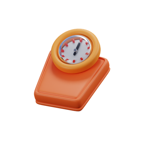 Weight Scale  3D Icon