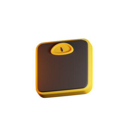 Weight Scale  3D Icon