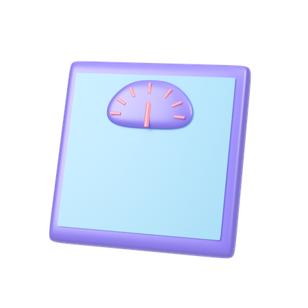 Weight Scale  3D Icon