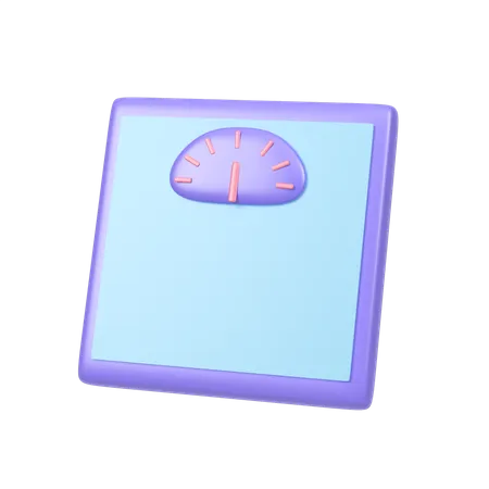 Weight Scale  3D Icon