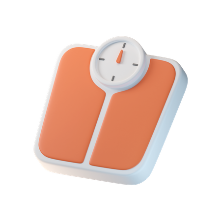 Weight Scale  3D Icon