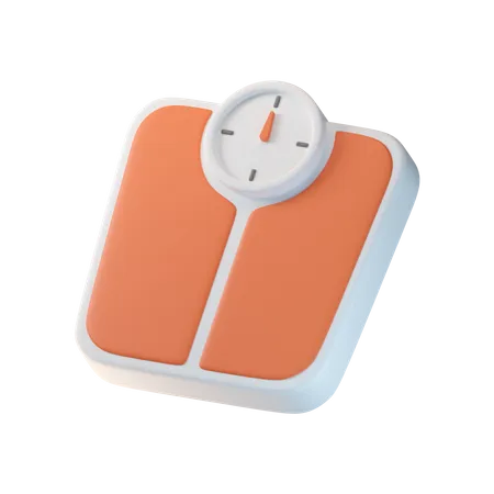 Weight Scale  3D Icon