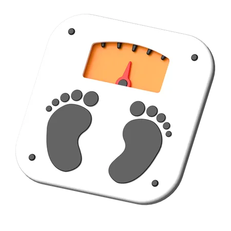 Weight Scale  3D Icon