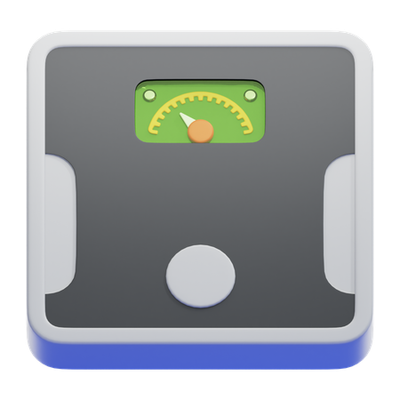 Weight Scale  3D Icon
