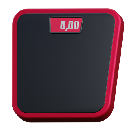 Weight Scale  3D Icon