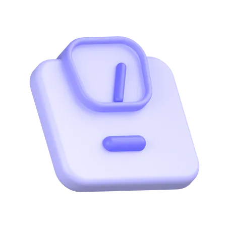 Weight Scale  3D Icon