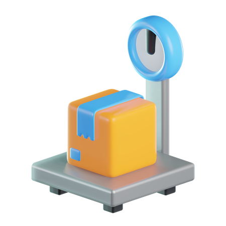 Weight Scale  3D Icon