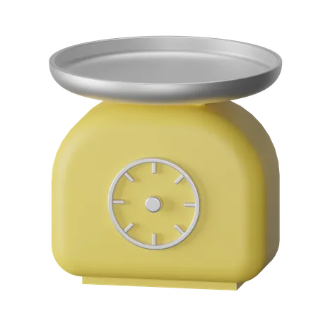 Weight Scale  3D Icon