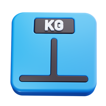 Weight Scale  3D Icon