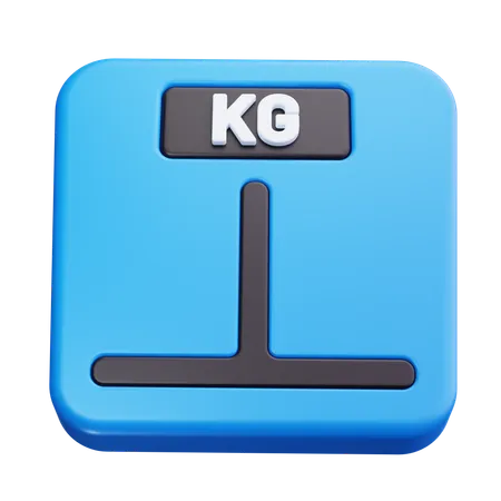 Weight Scale  3D Icon