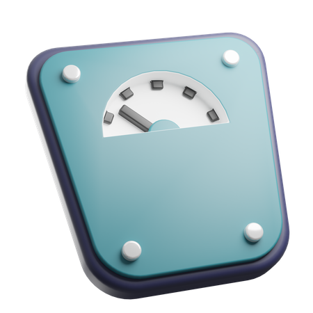 Weight Scale  3D Icon