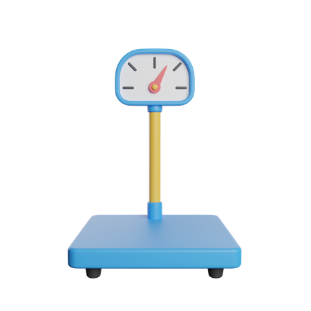 Weight Scale  3D Icon