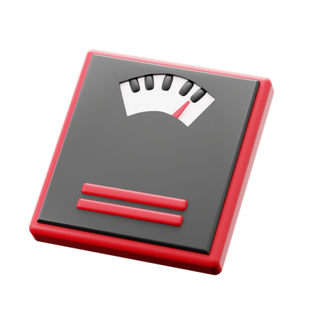 Weight Scale  3D Icon