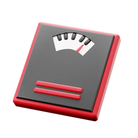 Weight Scale  3D Icon