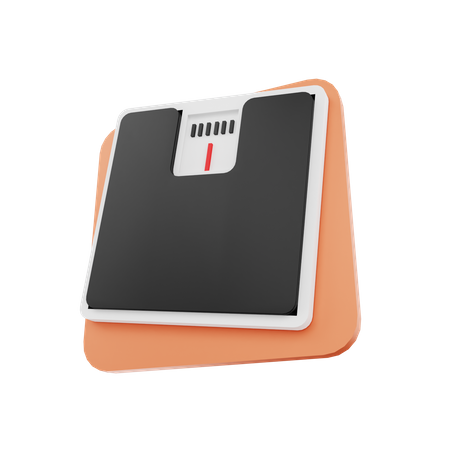 Weight Scale  3D Icon