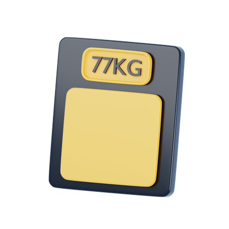 Weight Scale  3D Icon