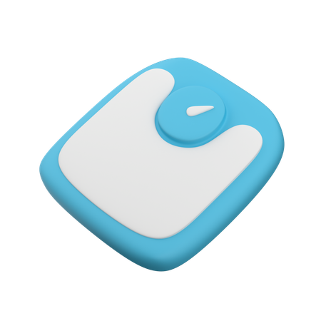 Weight Scale  3D Icon