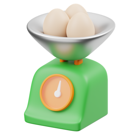 Weight Scale  3D Icon