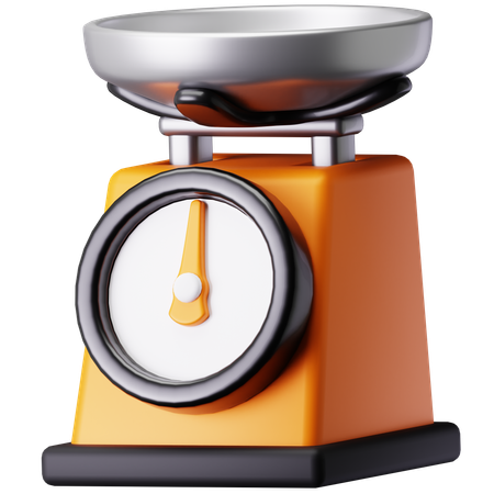 Weight Scale  3D Icon
