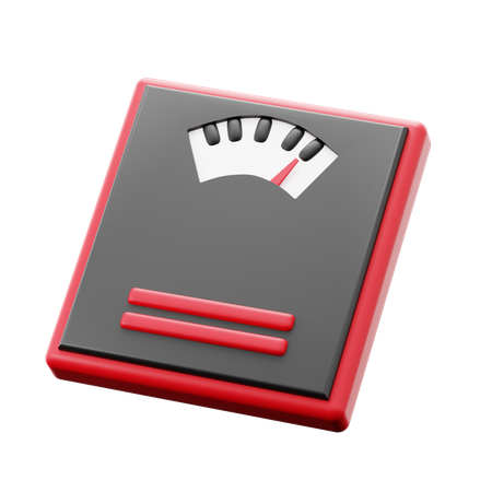 Weight Scale  3D Icon