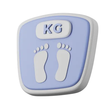 Weight Scale  3D Illustration