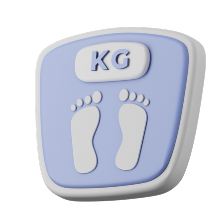 Weight Scale 3D Illustration