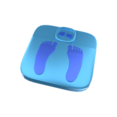 Weight Scale 3D Illustration