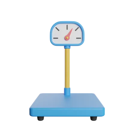 Scales Weight Logistic 3D Icon