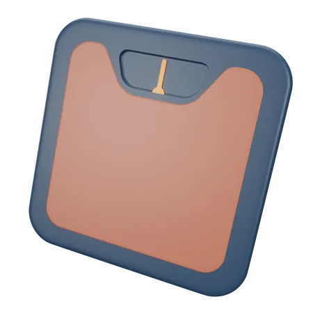 3 D Weight Scale Illustration 3D Icon
