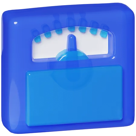 Weight Scale  3D Icon