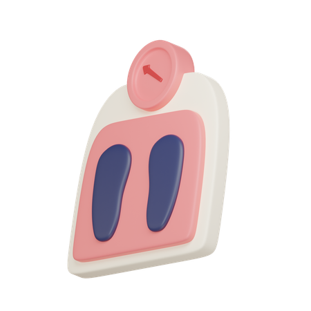 Weight Scales  3D Icon