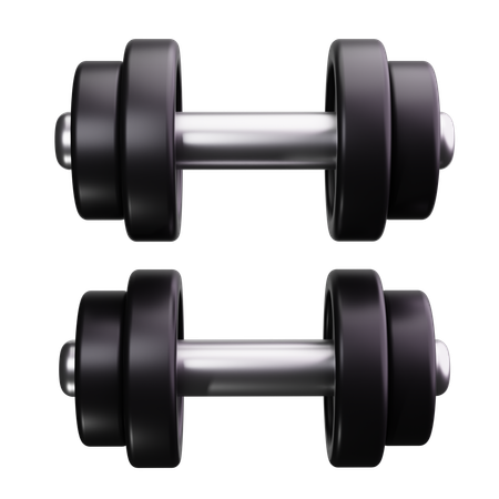 Weight Training  3D Icon