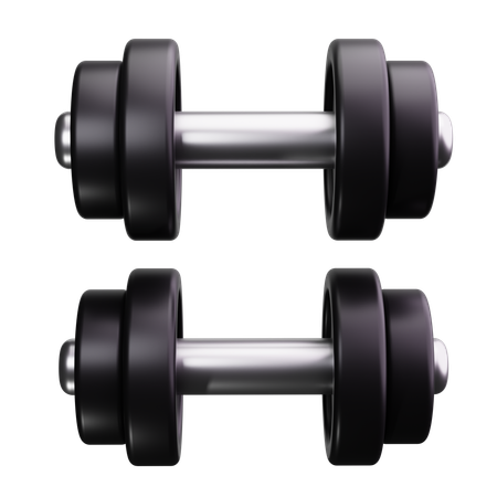 Weight Training  3D Icon