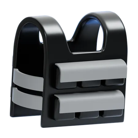 Weighted Vest  3D Icon