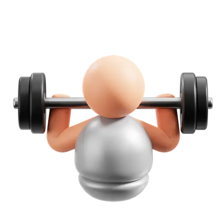 Weightlifter  3D Icon
